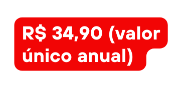 R 34 90 valor único anual